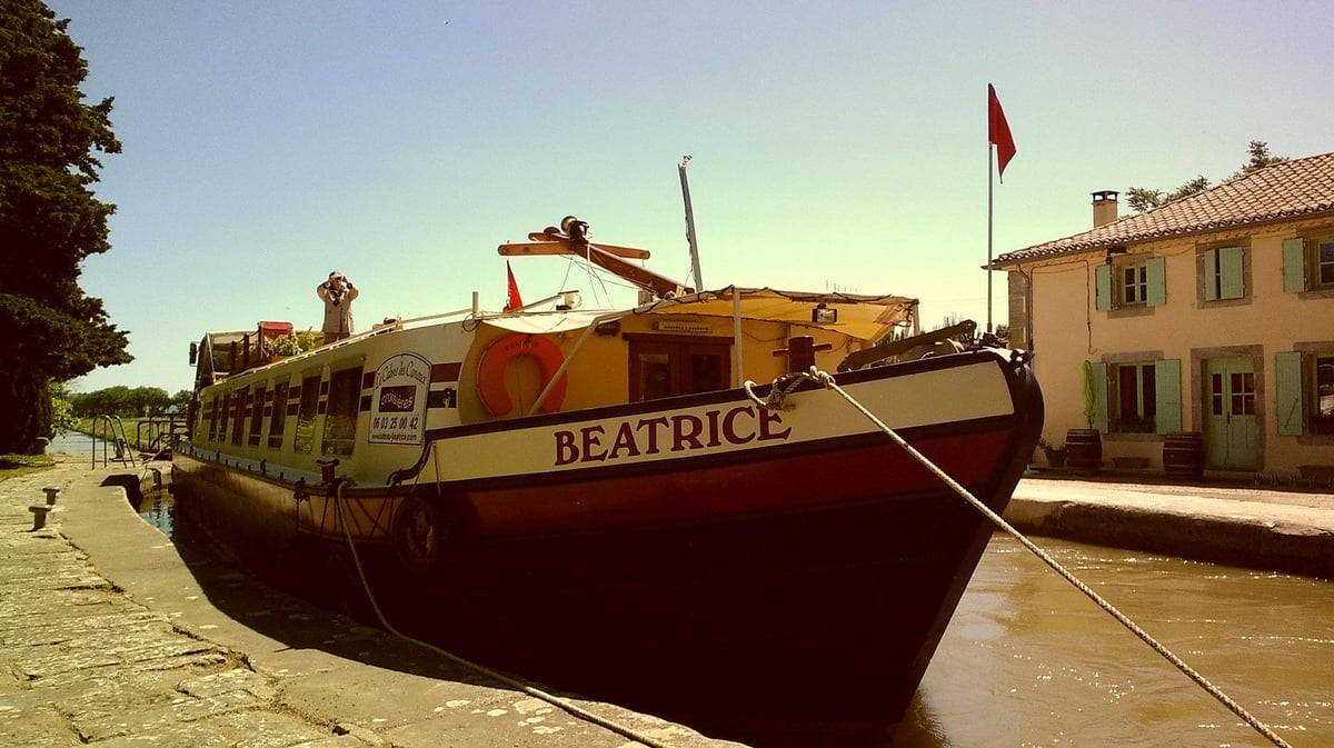 Houseboat Portiragnes Hotel Barge Beatrice